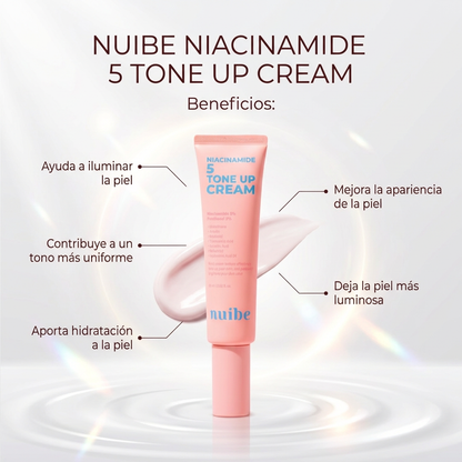 Nuibe Niacinamide 5 Tone Up Cream
