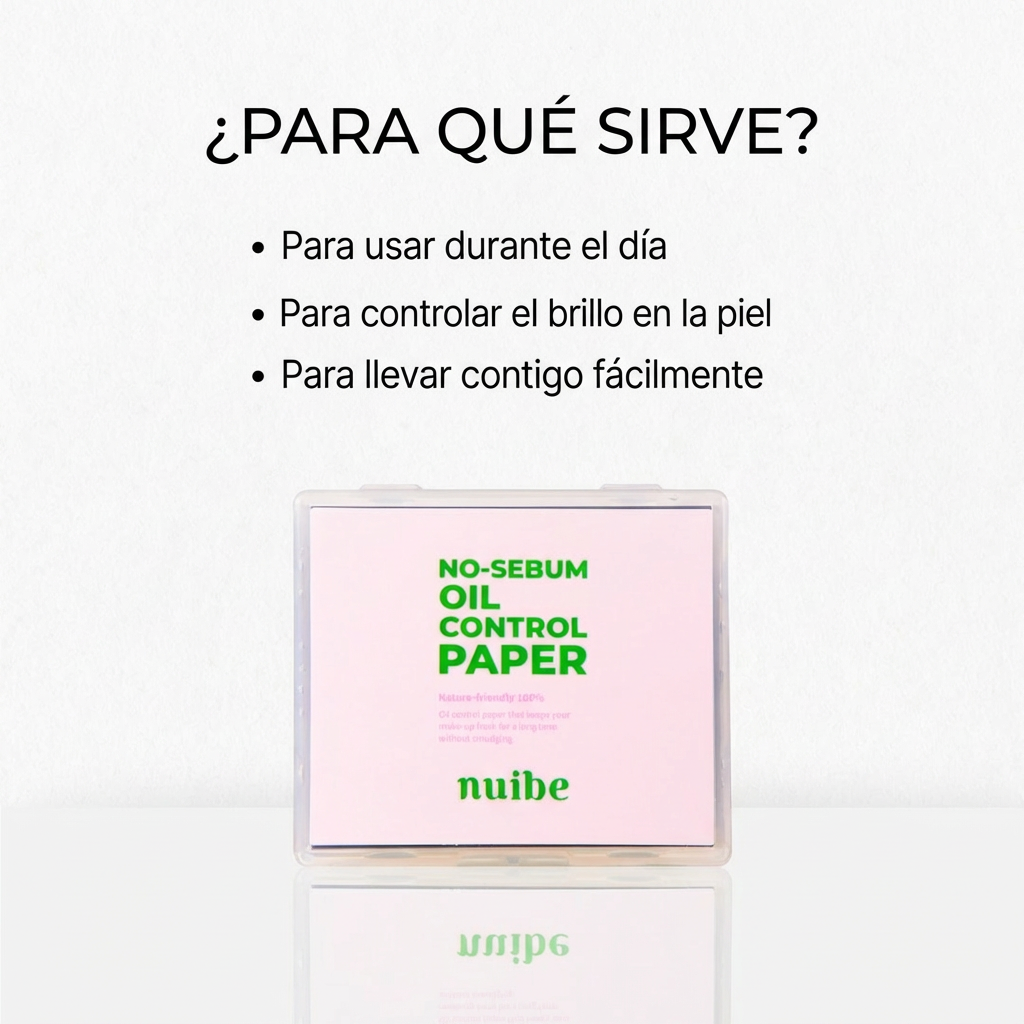 Nuibe No-Sebum Oil Control Paper