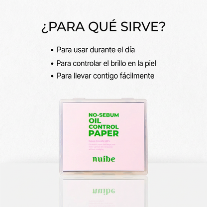 Nuibe No-Sebum Oil Control Paper