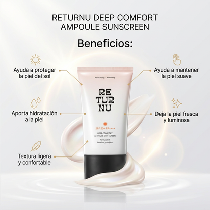 Returnu Deep Comfort Ampoule Sunscreen