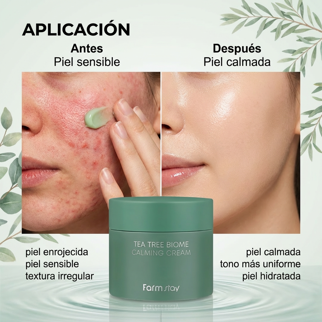 Farmstay Tea Tree Biome Calming Cream