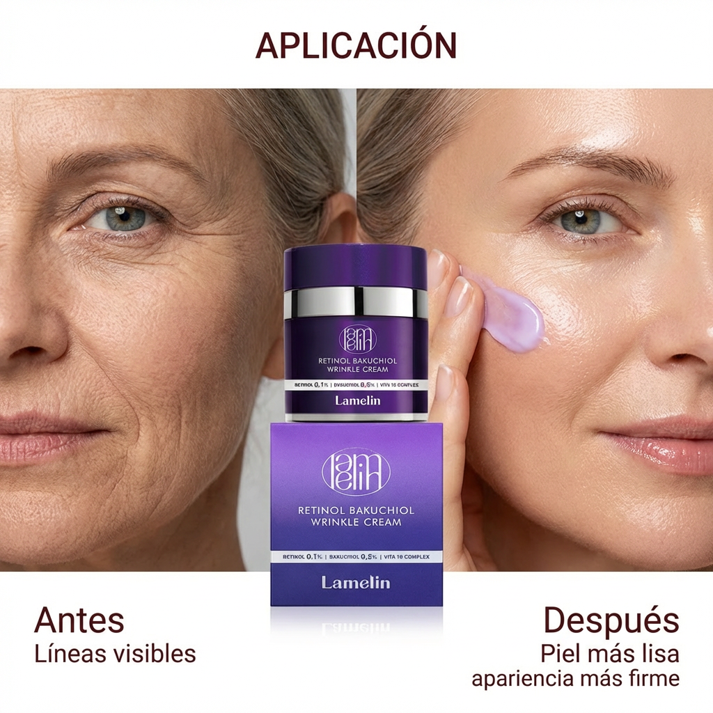 Lamelin Retinol Bakuchiol Wrinkle Cream