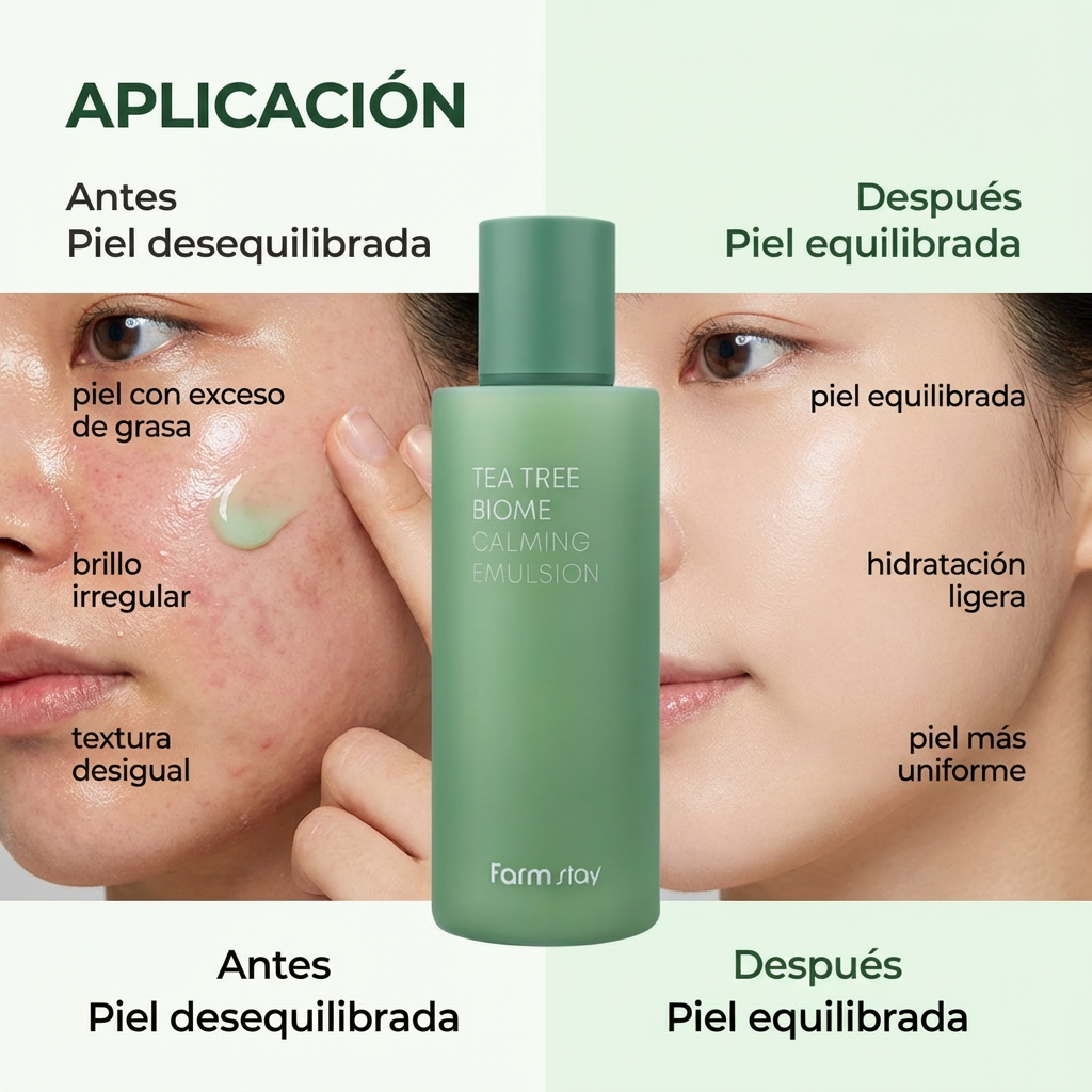 Farmstay Tea Tree Biome Calming Emulsion