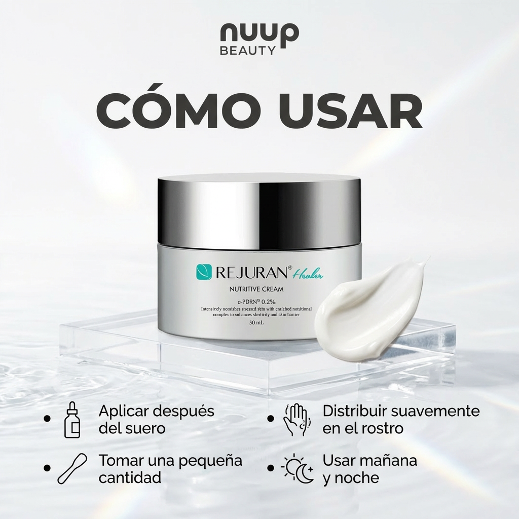 Rejuran Healer Nutritive Cream (Crema Hidratante Reparadora)
