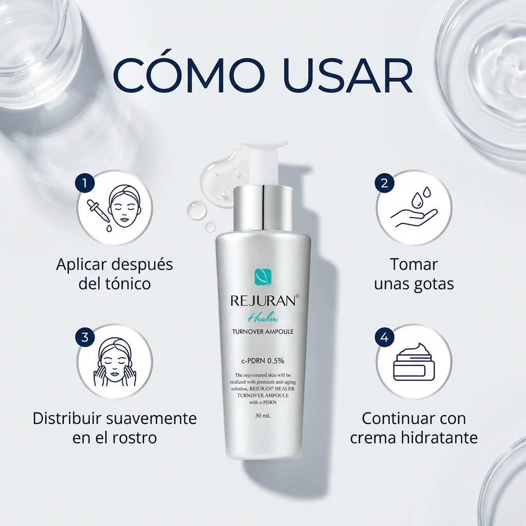 Rejuran Healer turn over ampoule (Sérum Reparador)