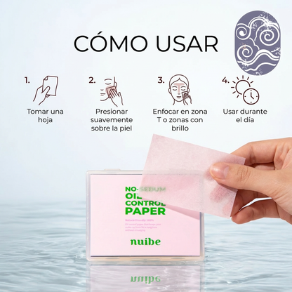 Nuibe No-Sebum Oil Control Paper