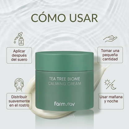 Farmstay Tea Tree Biome Calming Cream