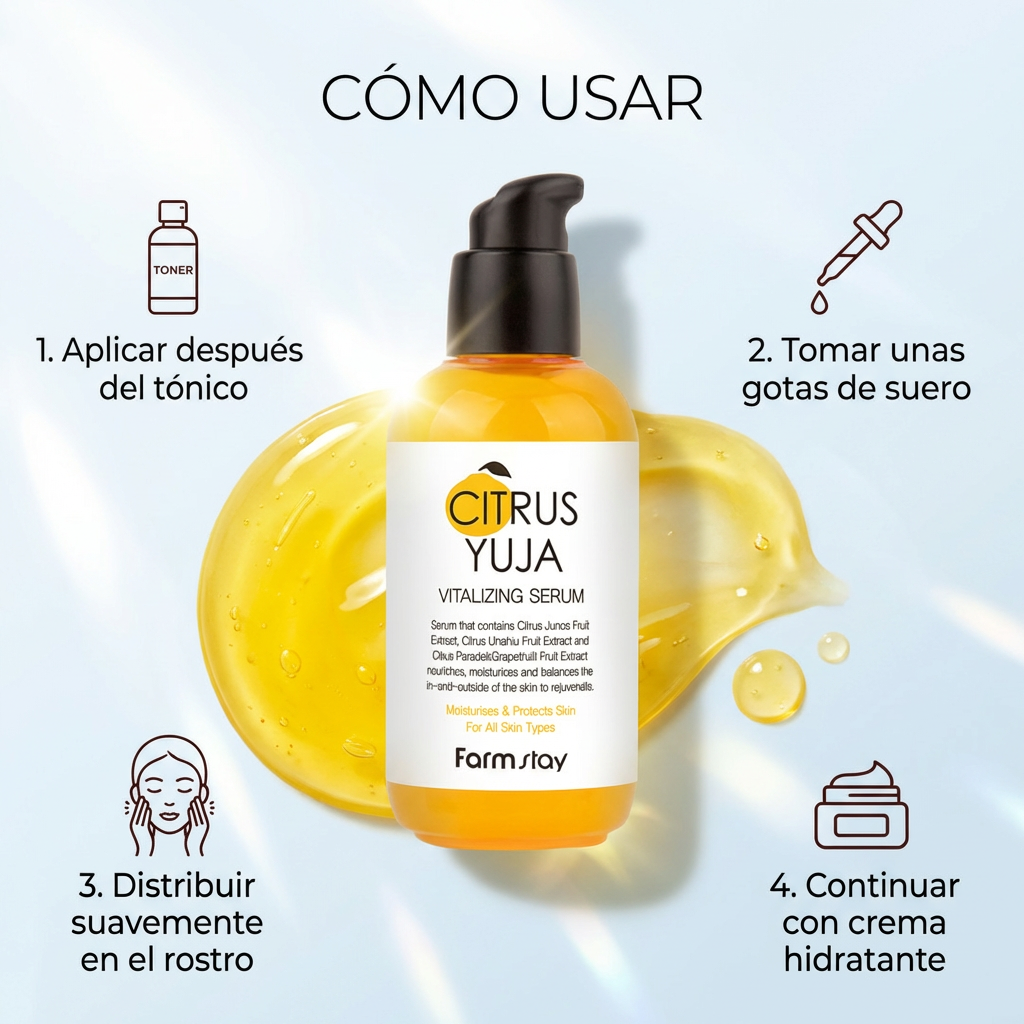 Farmstay Citrus Yuja Vitalizing Serum