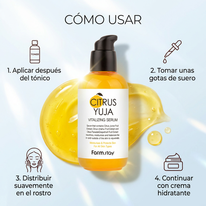 Farmstay Citrus Yuja Vitalizing Serum