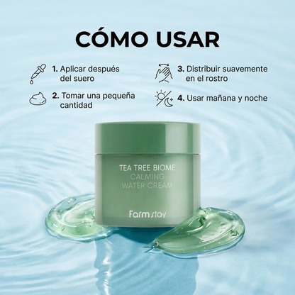 Farmstay Tea Tree Biome Calming Water Cream