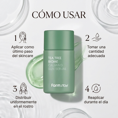 Farmstay Tea Tree Biome Calming Sun Serum