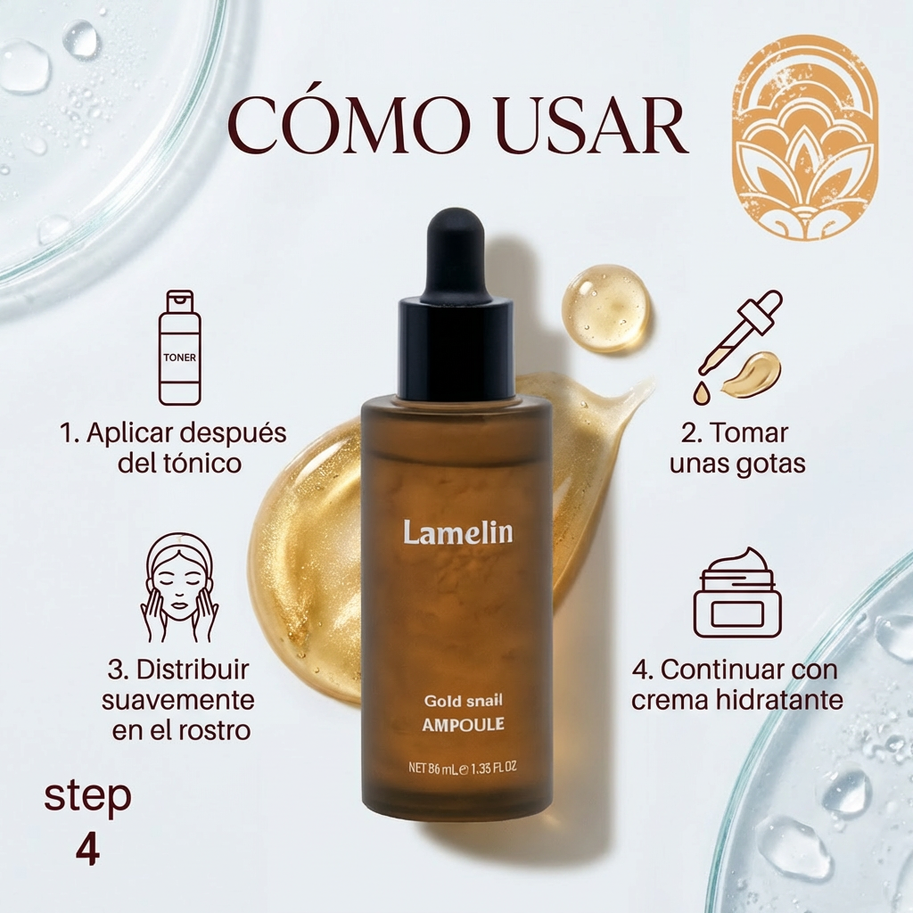 Lamelin Gold Snail Ampoule