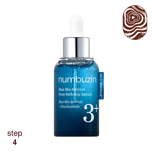 Numbuzin No.3 Blue Bio-Retinol Pore Refining Serum