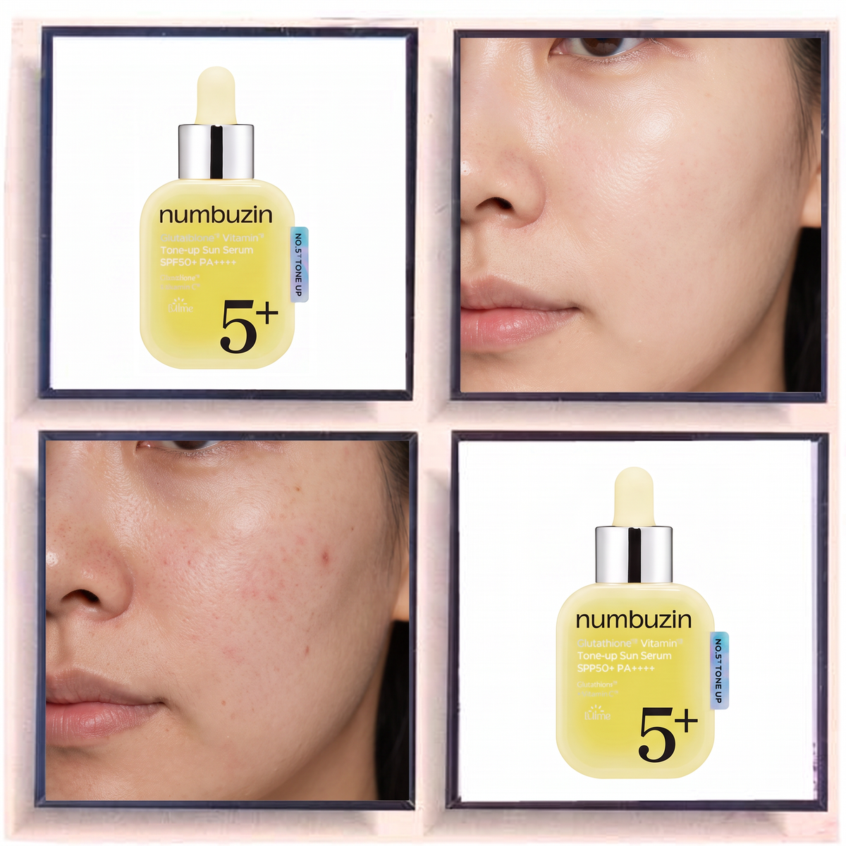 Numbuzin No.5+ Glutathione Vitamin Tone-Up Sun Serum