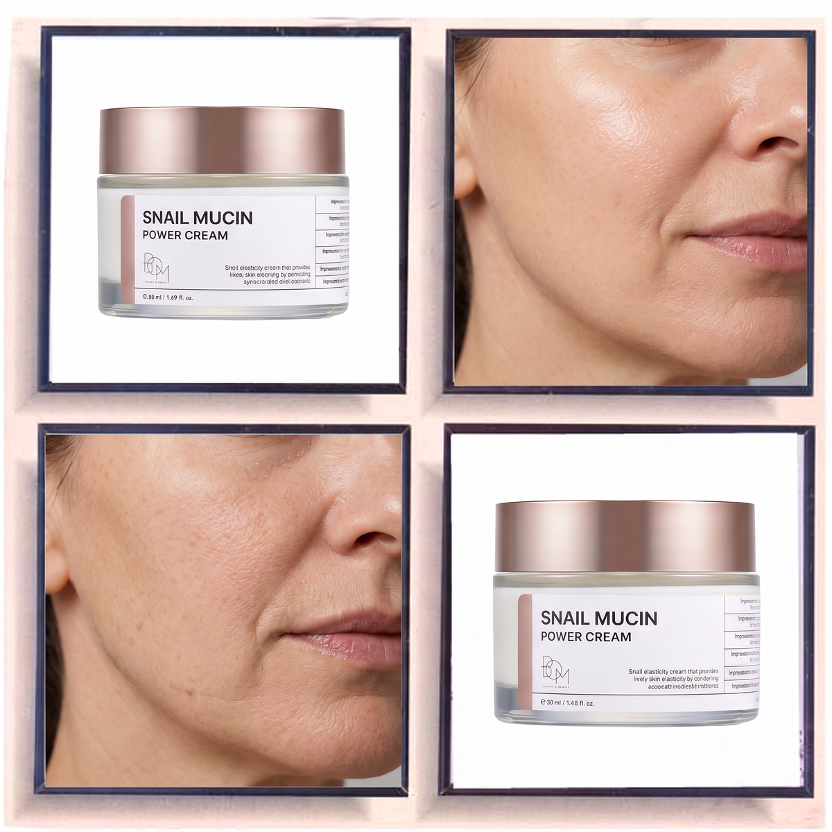 B.O.M. Snail Mucin Power Cream