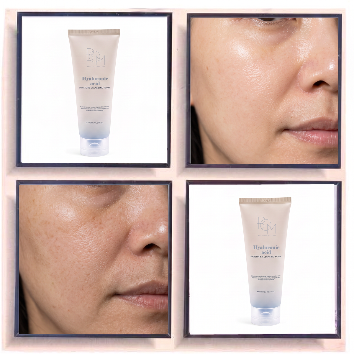 B.O.M. Hyaluronic Acid Moisture Cleansing Foam
