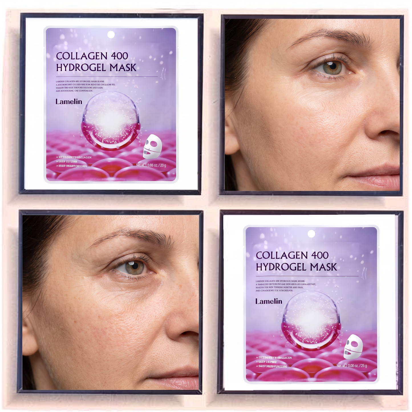 Lamelin Collagen 400 Hydrogel Mask (1EA)