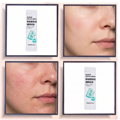 Farmstay Cica Facial Wash Bubble Mask
