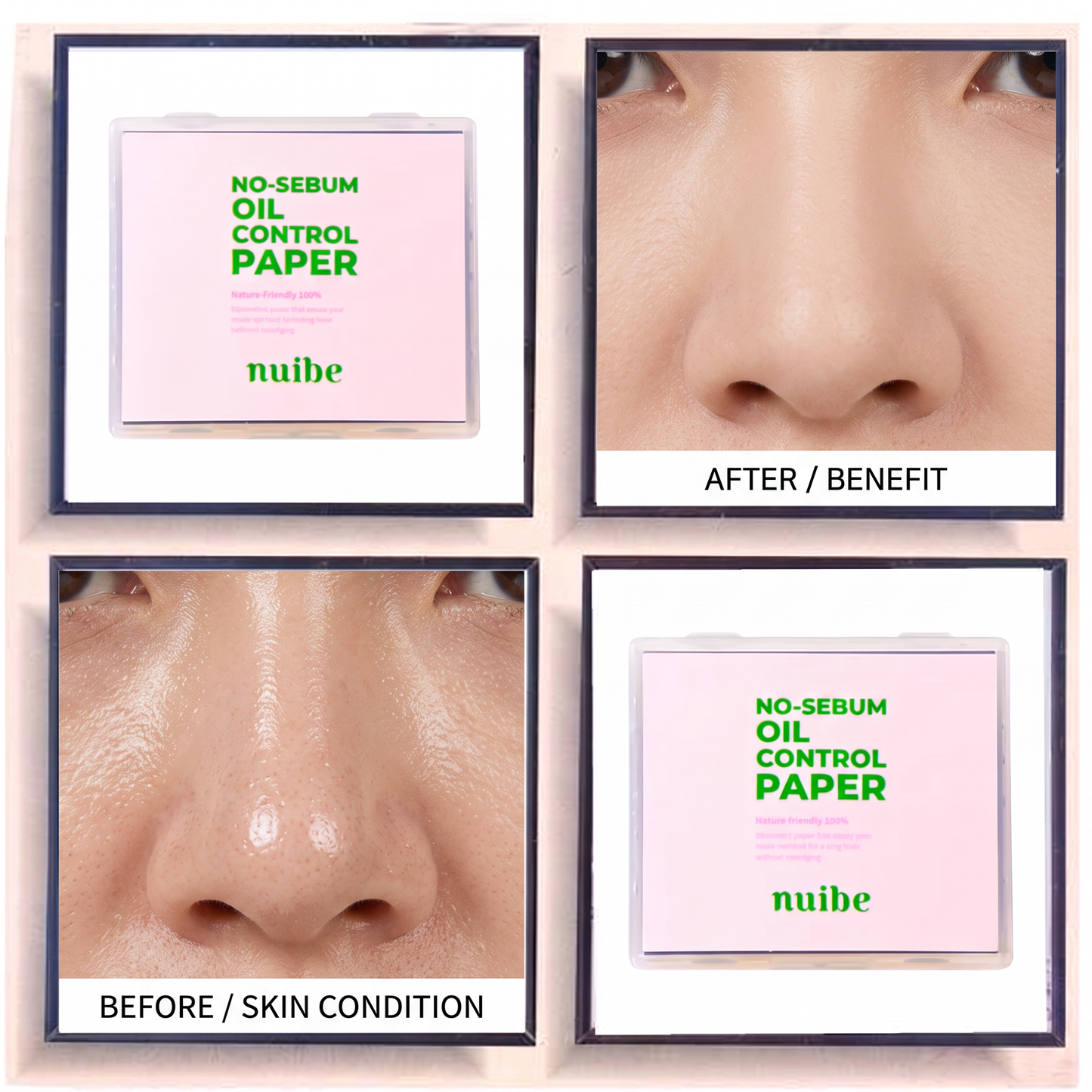Nuibe No-Sebum Oil Control Paper