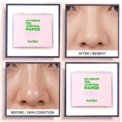 Nuibe No-Sebum Oil Control Paper