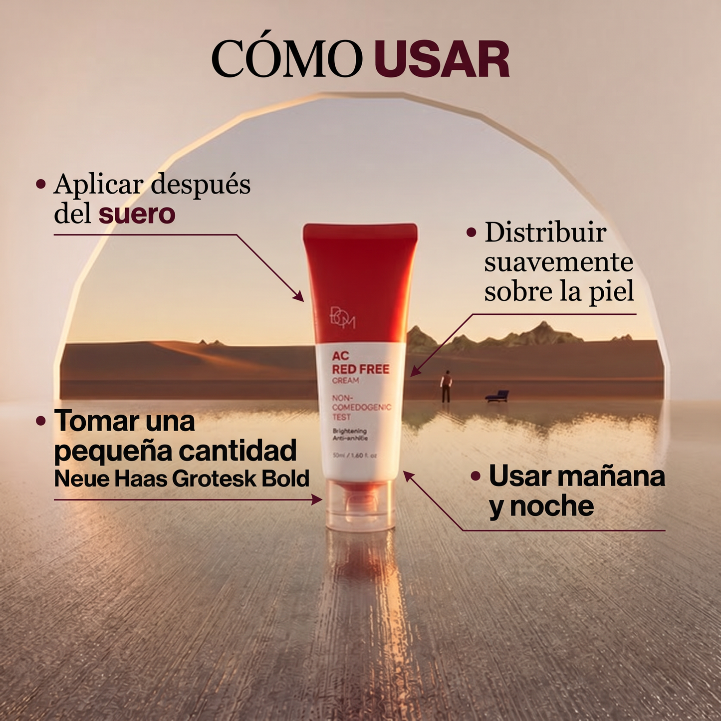 B.O.M. AC Red Free Cream