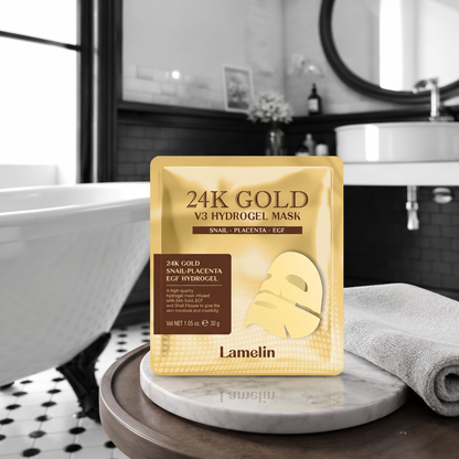 Lamelin 24k Gold V3 Hydrogel Mask (1EA)