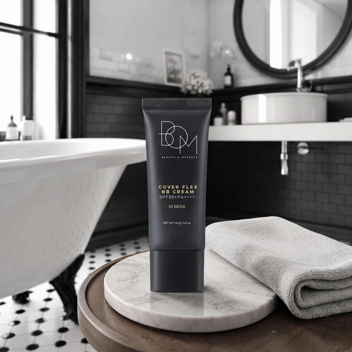 B.O.M. Cover Flex BB Cream SPF50+