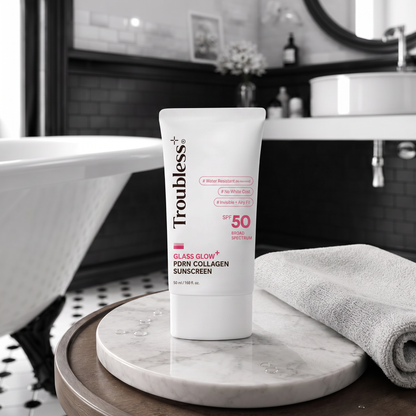 Troubless Glass Glow PDRN Collagen Sunscreen
