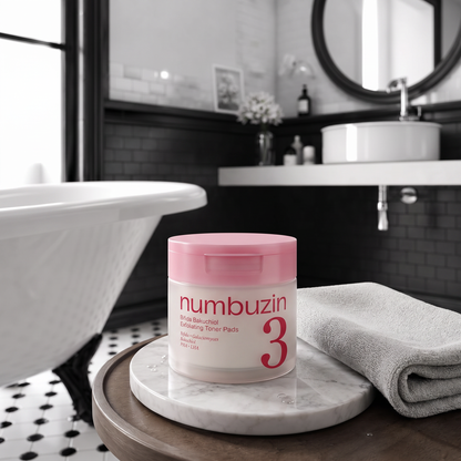 Numbuzin No.3 Bifida Bakuchiol Exfoliating Toner Pads