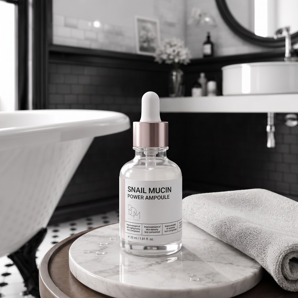 B.O.M. Snail Mucin Power Ampoule