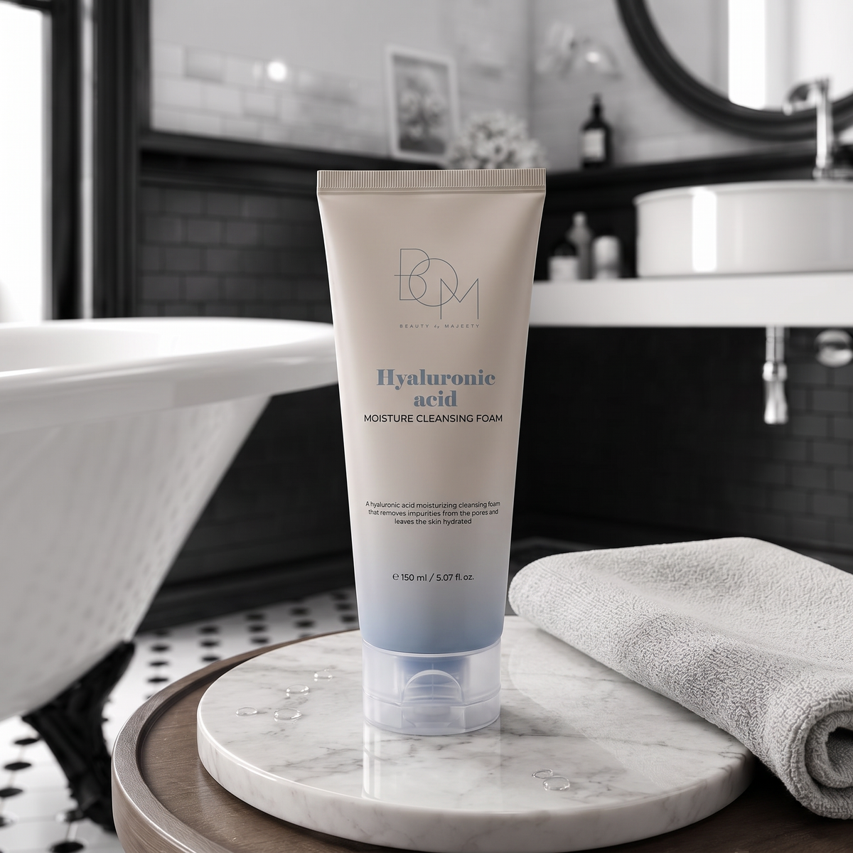 B.O.M. Hyaluronic Acid Moisture Cleansing Foam