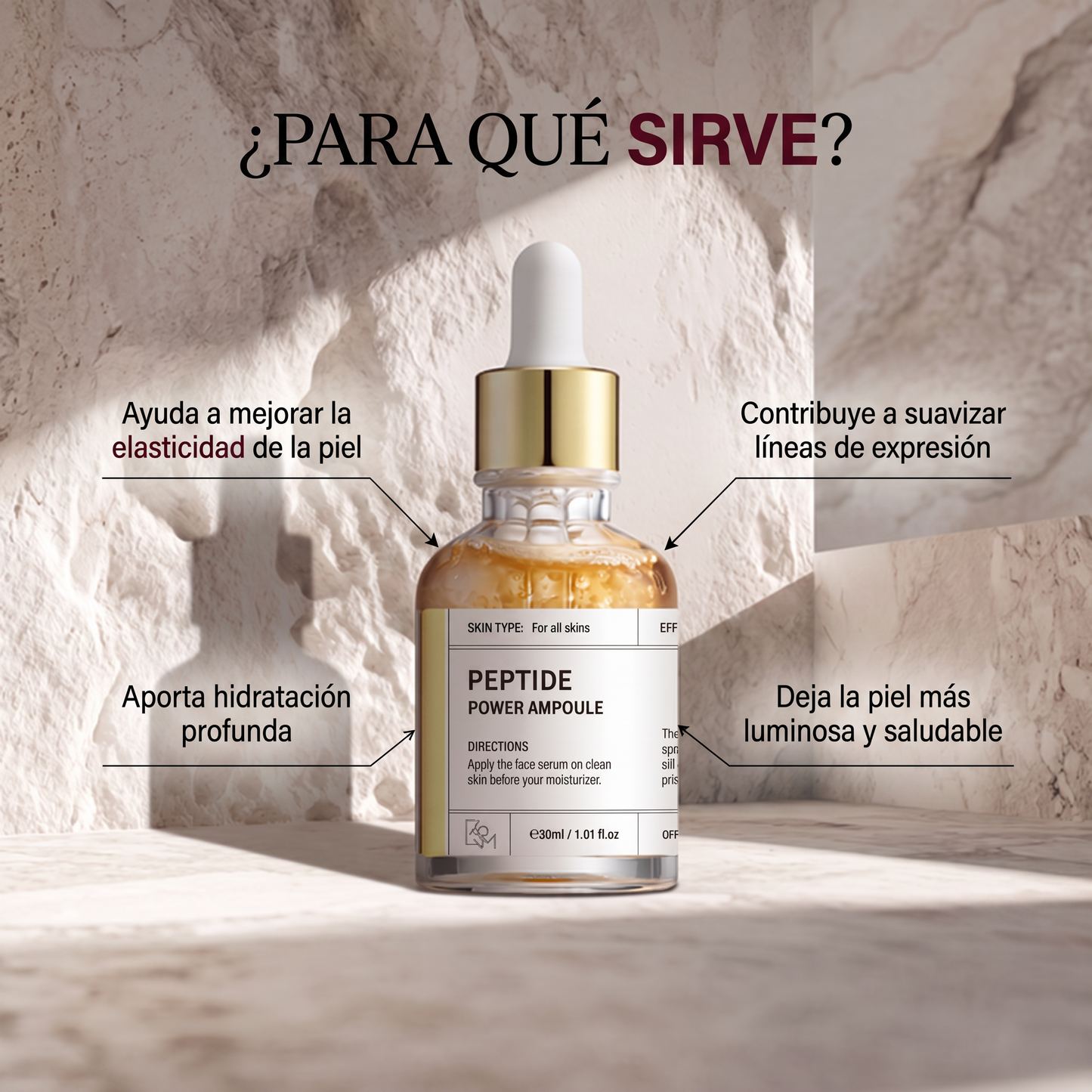 B.O.M. Peptide Power Ampoule