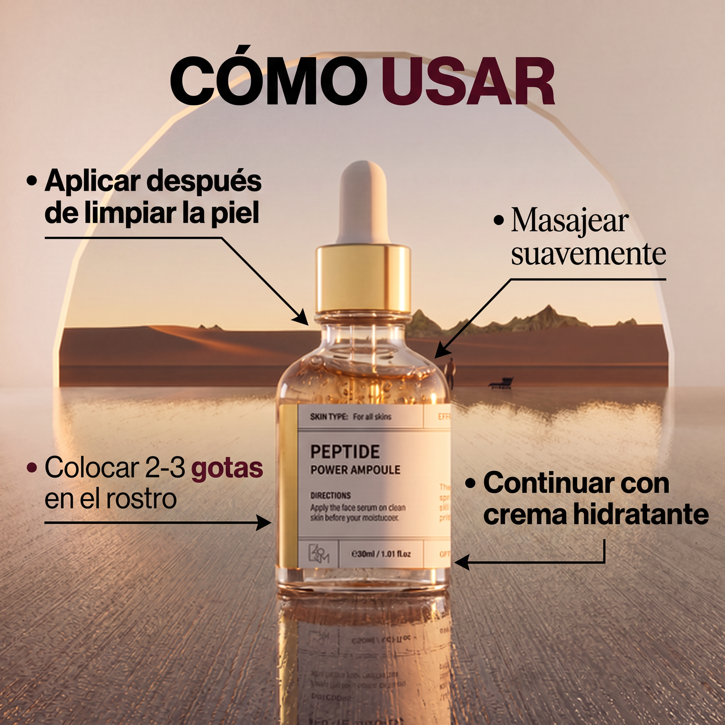 B.O.M. Peptide Power Ampoule