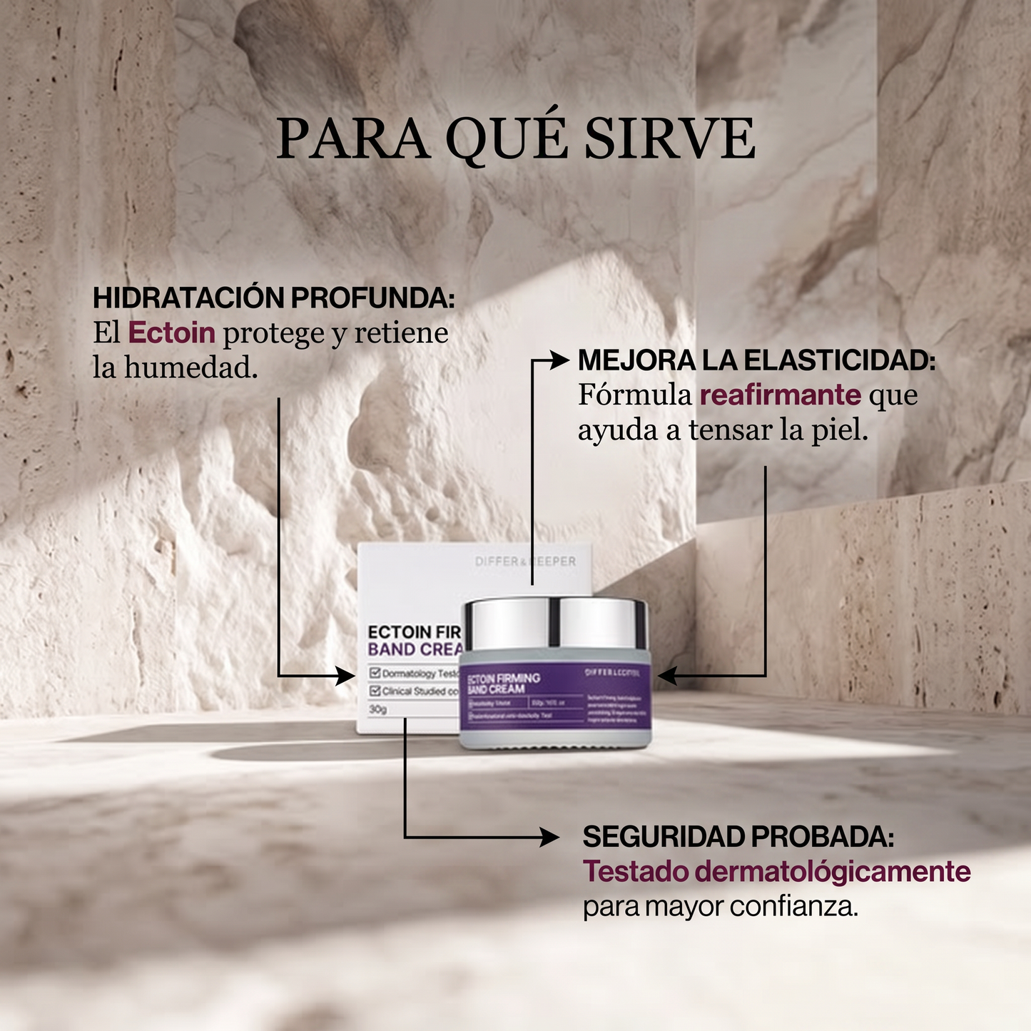 Differ&Deeper Ectoin Firming Band Cream