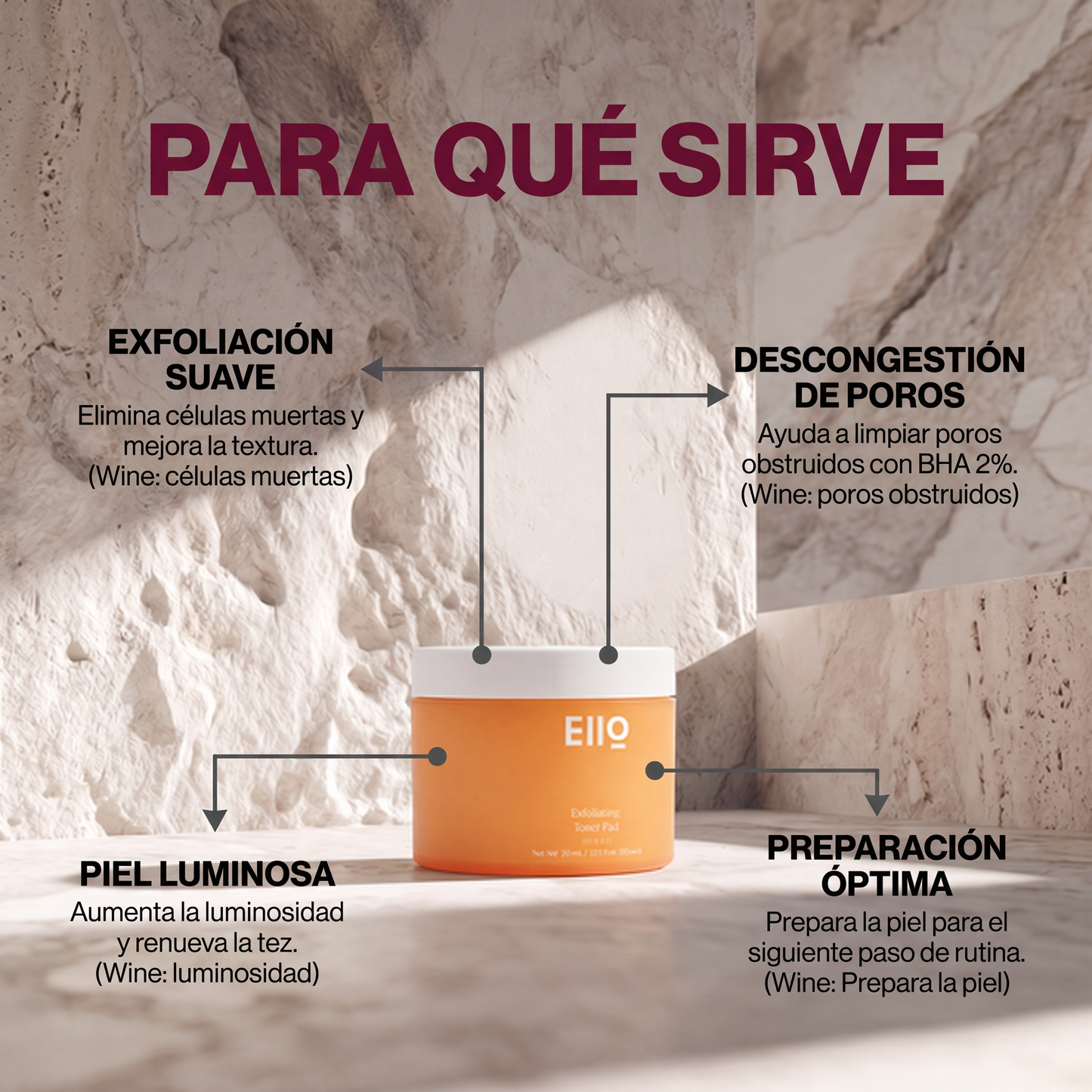 EiiO Exfoliating Toner Pad BHA 2%