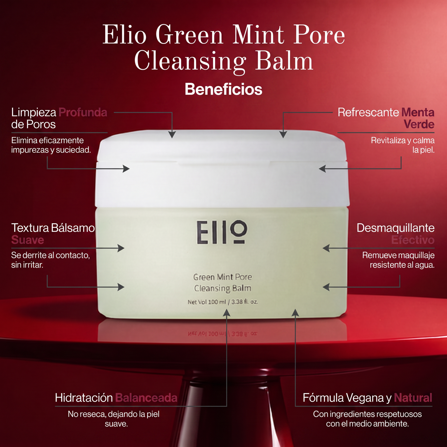 EIIO Green Mint Pore Cleansing Balm