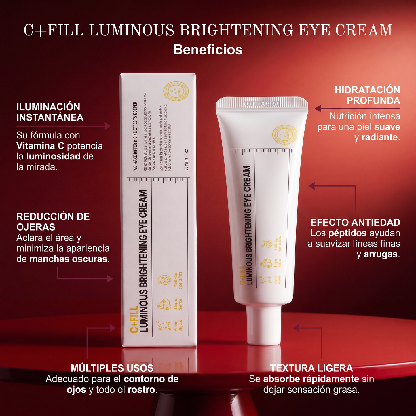 Differ&Deeper C-Fill Luminous Firming Eye Cream