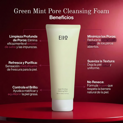 EIIO Green Mint Pore Cleansing Foam