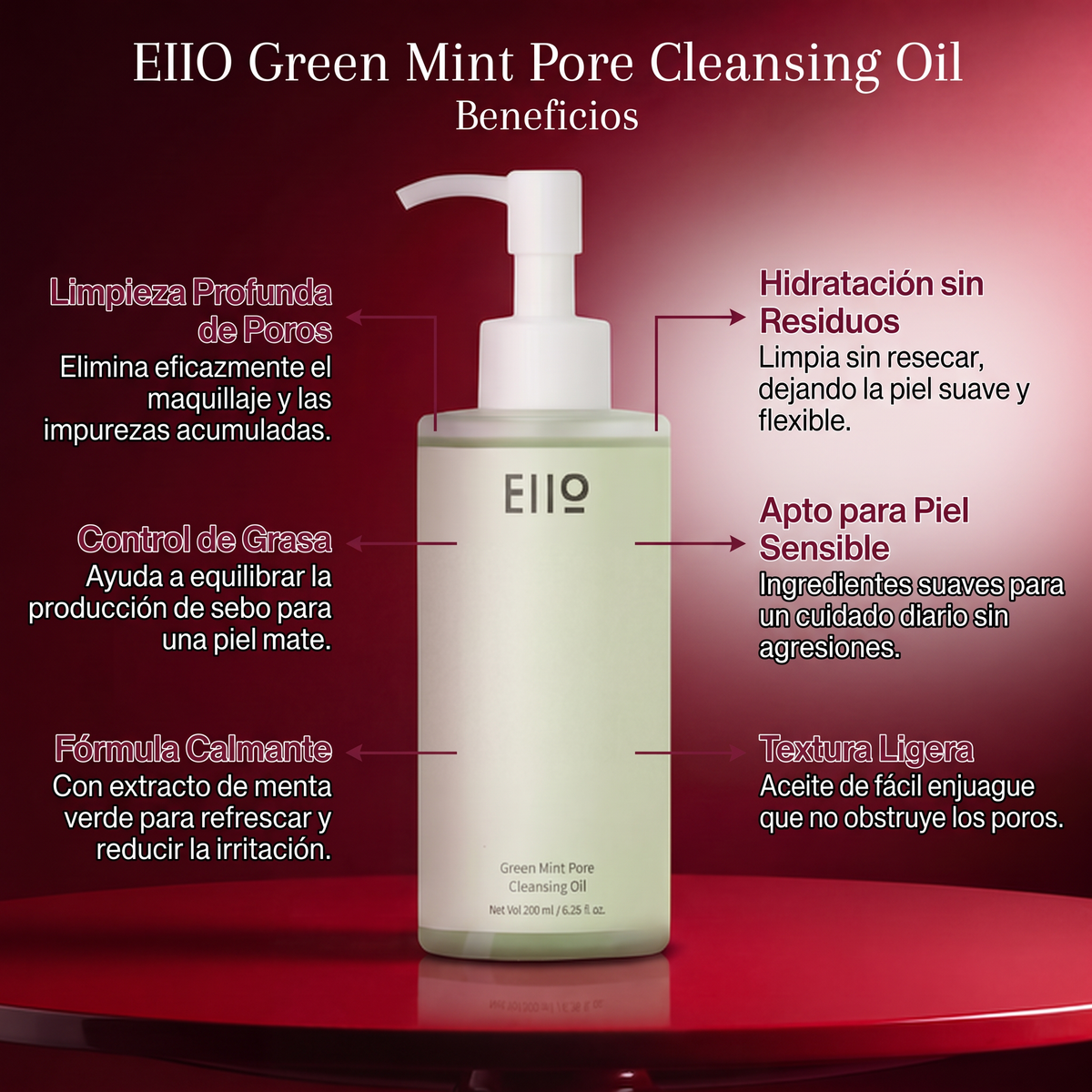 EIIO Green Mint Pore Cleansing Oil