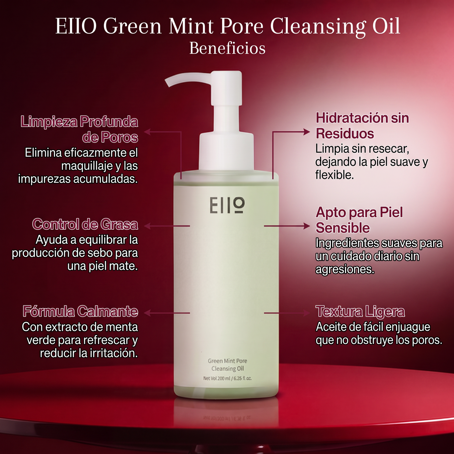 EIIO Green Mint Pore Cleansing Oil