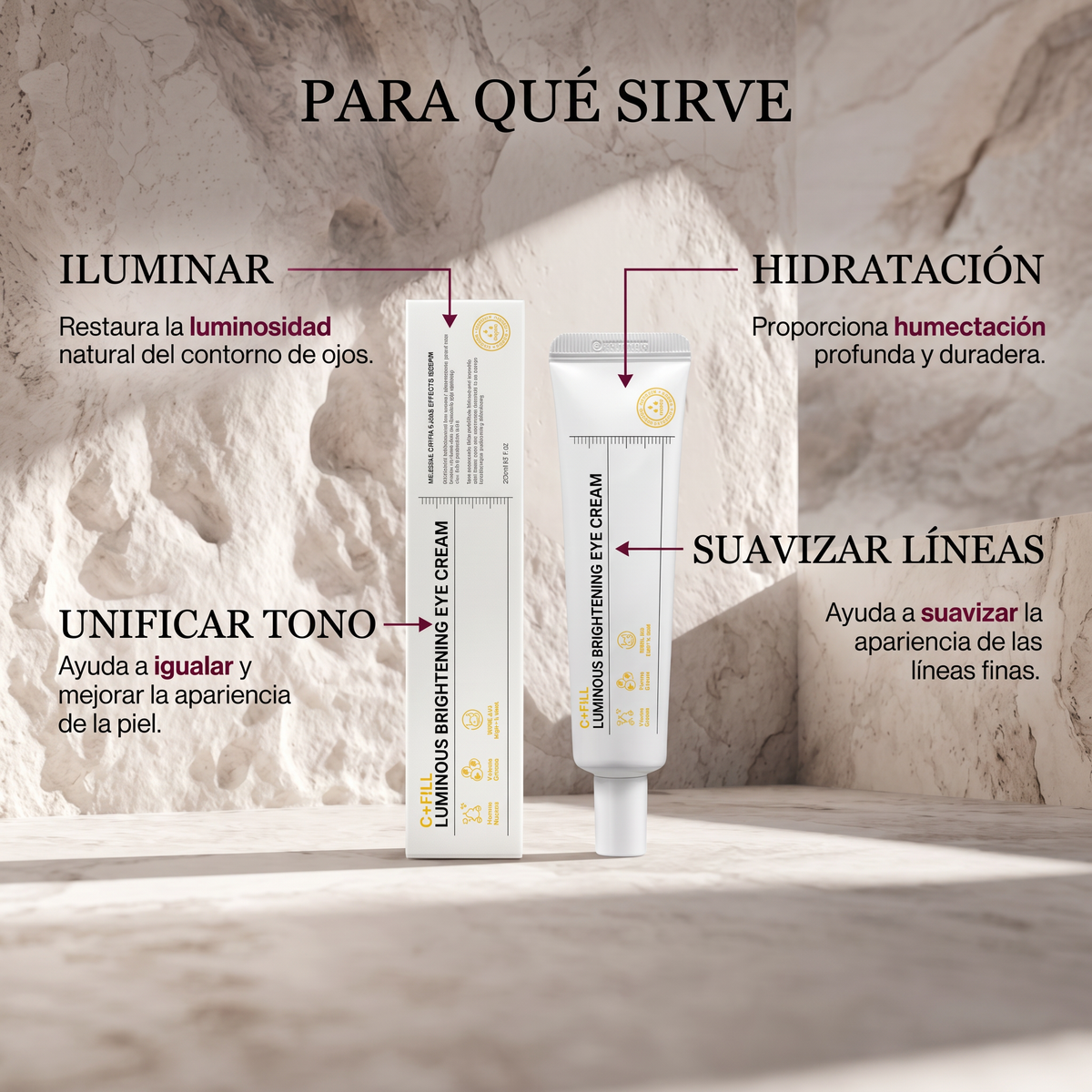 Differ&Deeper C-Fill Luminous Firming Eye Cream