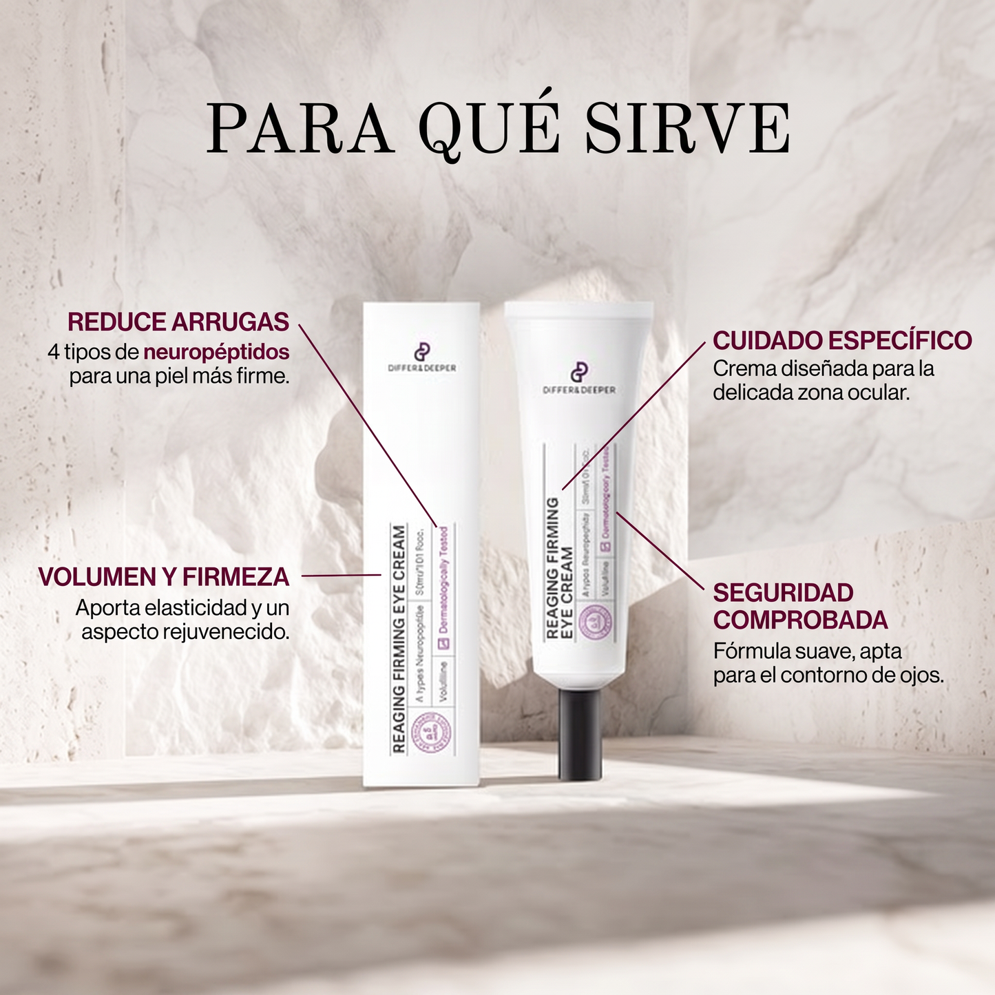 Differ&Deeper Reaging Firming Eye Cream