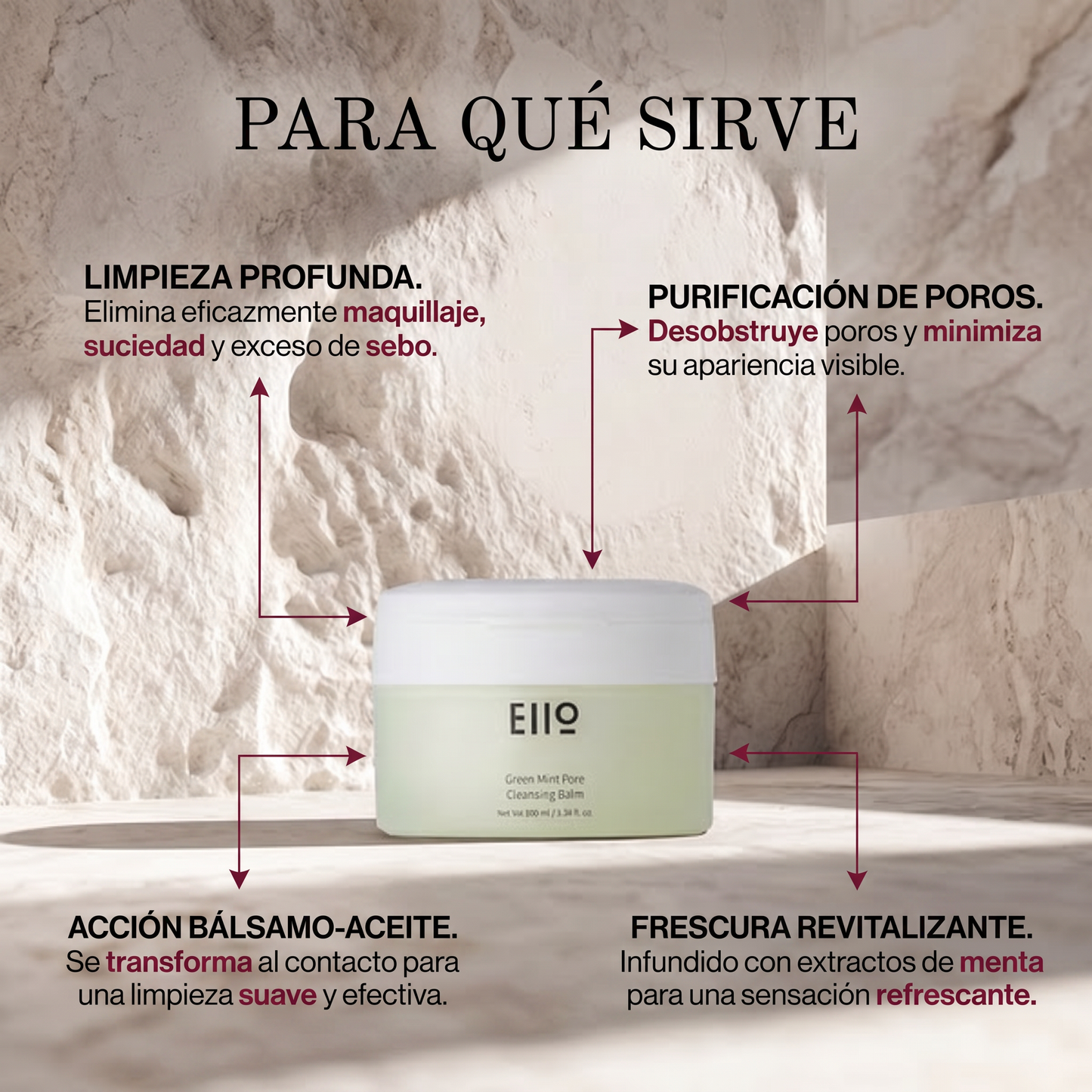 EIIO Green Mint Pore Cleansing Balm