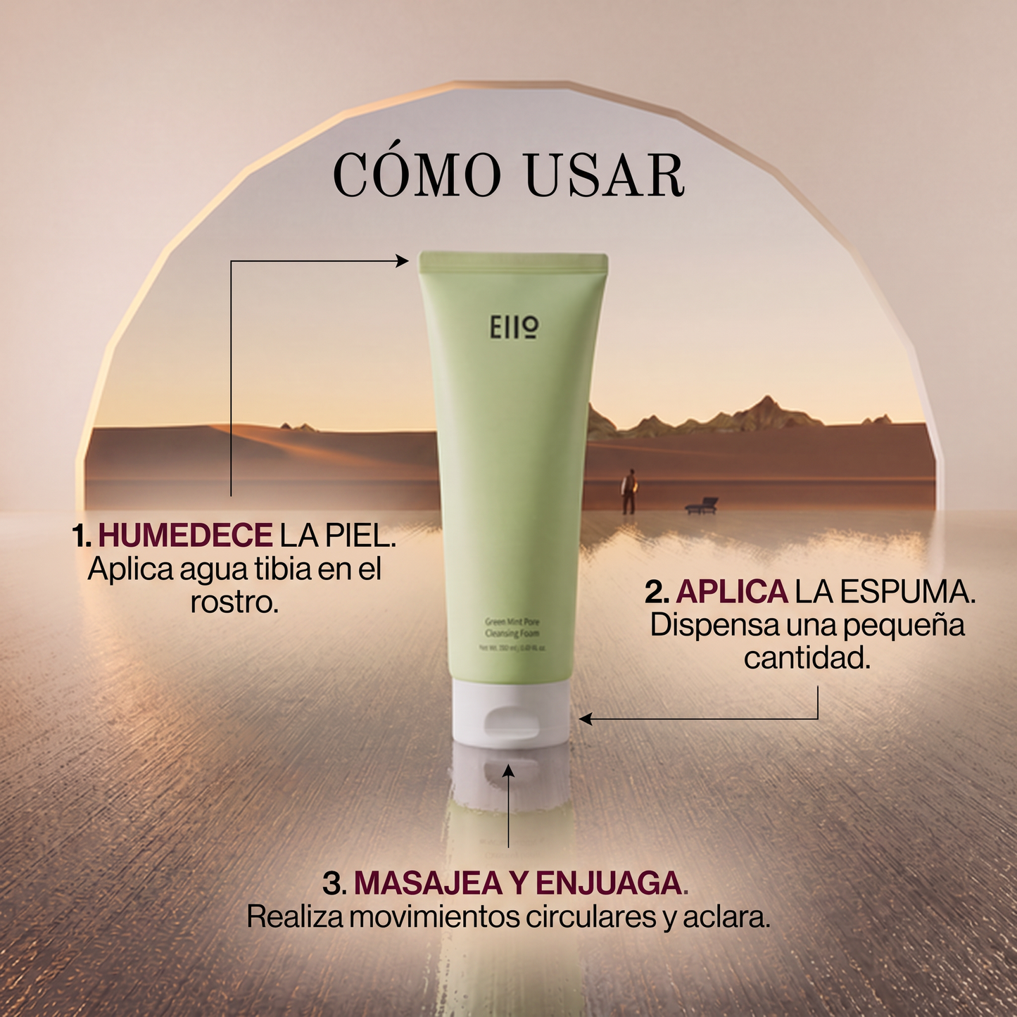 EIIO Green Mint Pore Cleansing Foam