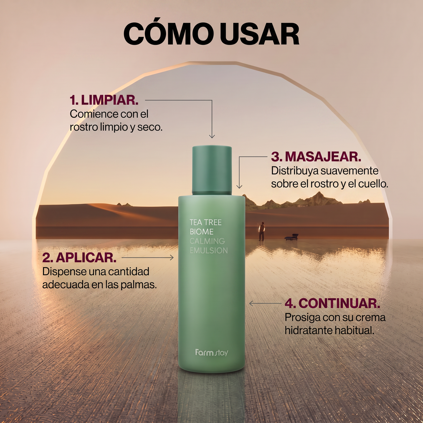 Farmstay Tea Tree Biome Calming Emulsion