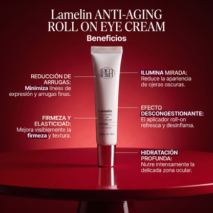 Lamelin Anti Aging Roll On Eye Cream Retinol