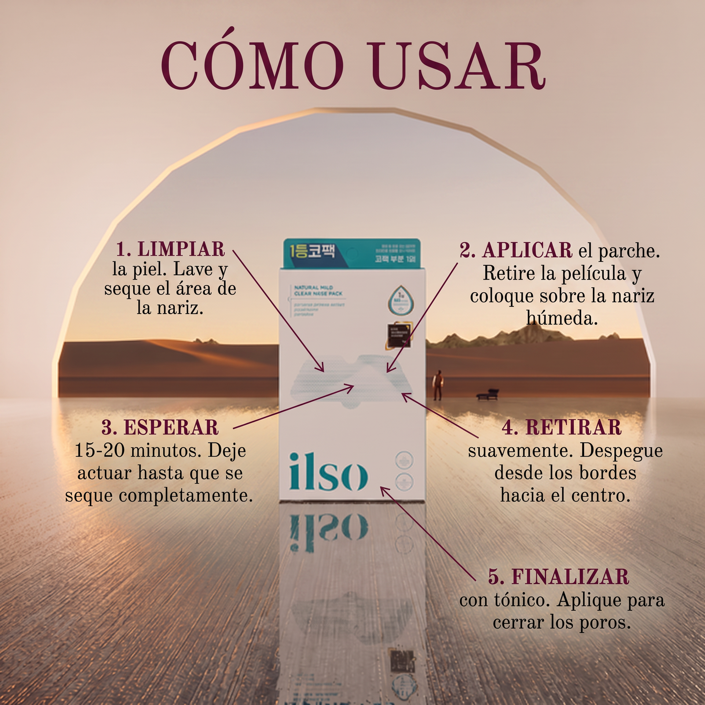 Ilso Natural Mild Clear Nose Pack