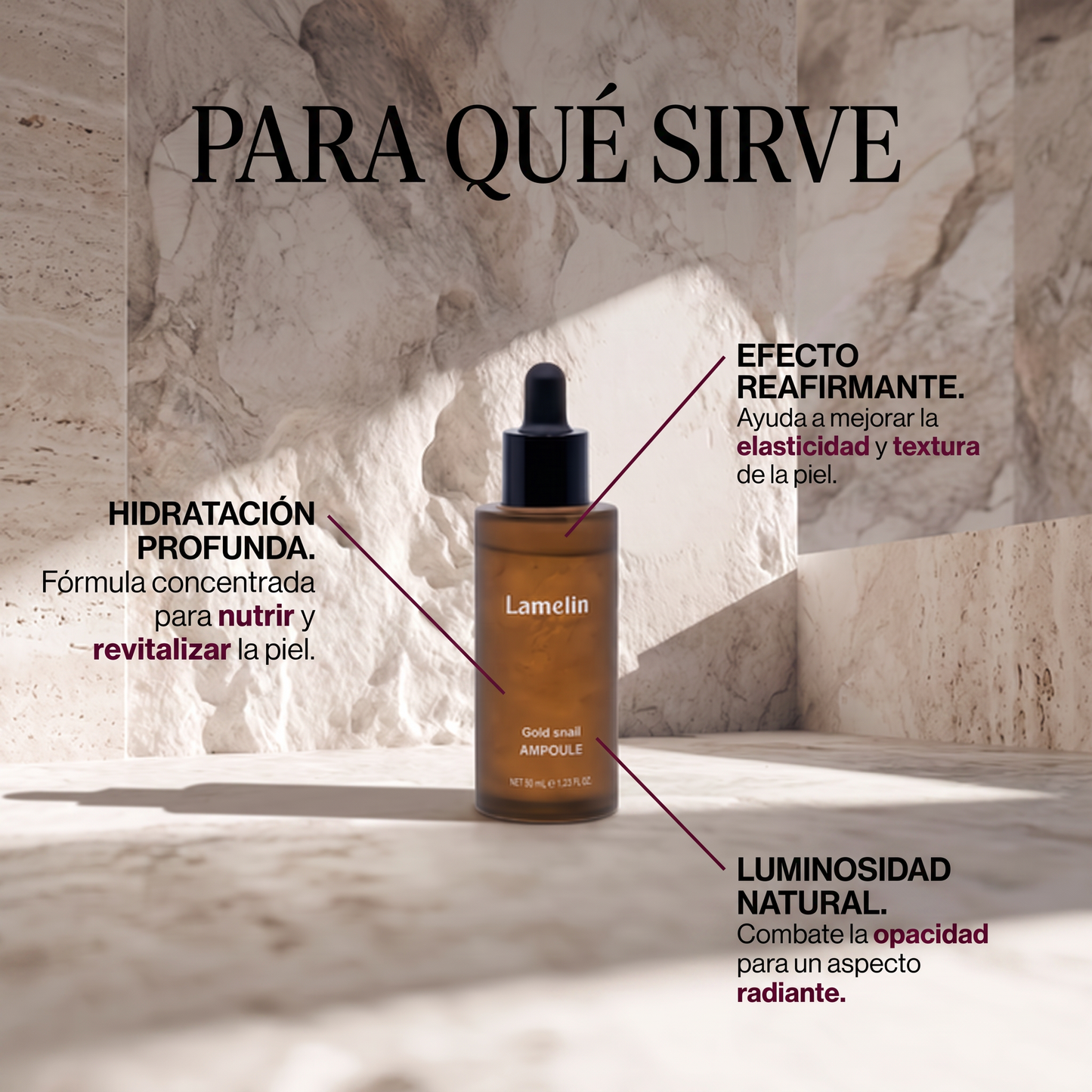 Lamelin Gold Snail Ampoule