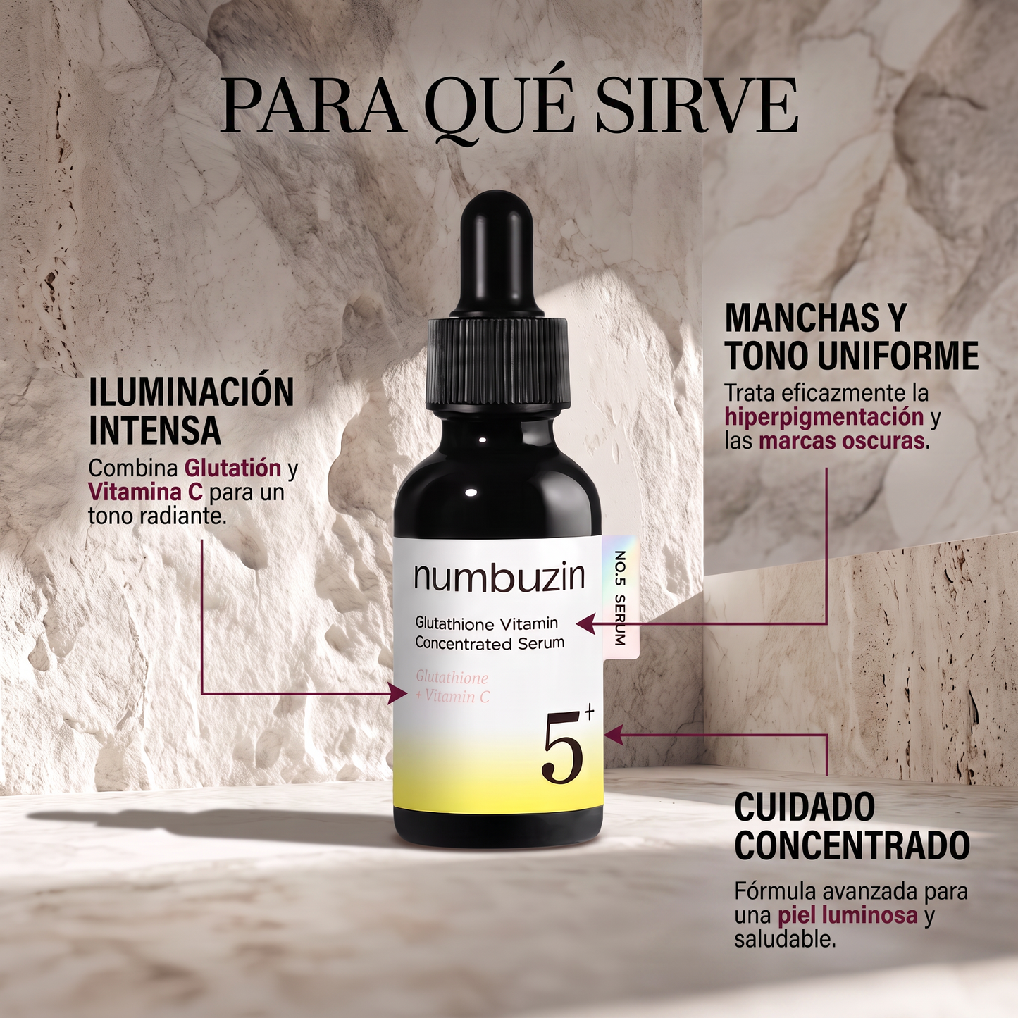 Numbuzin No.5+ Vitamin Concentrated Serum