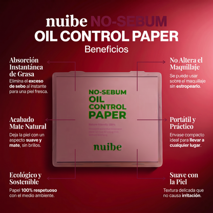 Nuibe No-Sebum Oil Control Paper